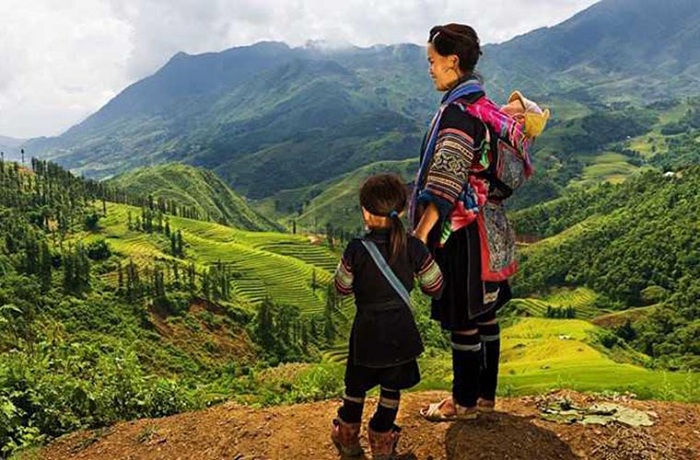 ethnie hmong noir sapa vietnam